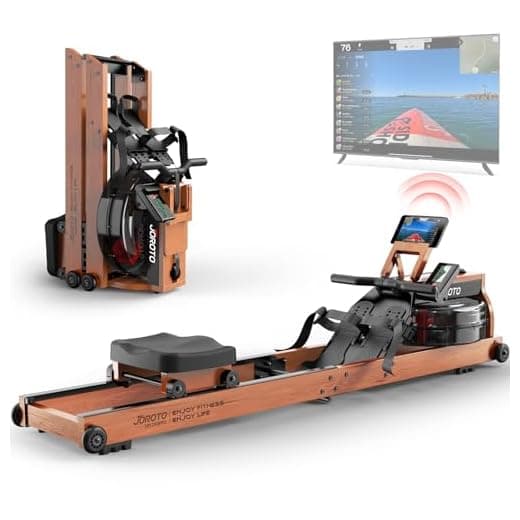 JOROTO MR280 solid oak water rowing machine