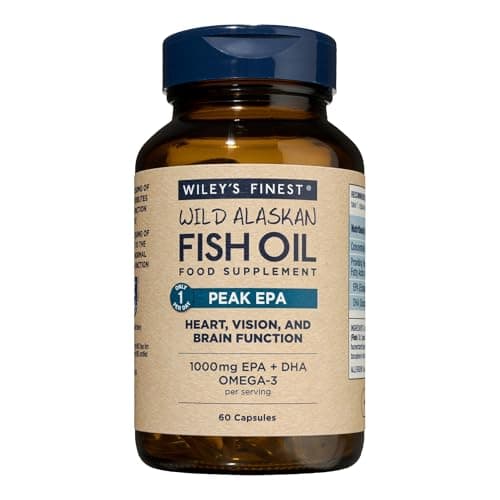 Wiley's Finest Peak EPA Review: High-Strength Fish Oil, One Softgel a Day