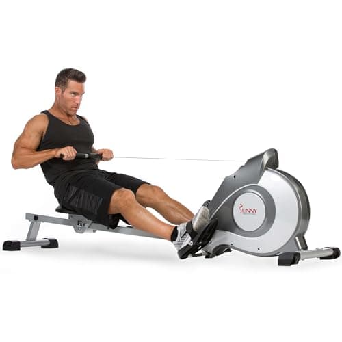 Sunny Health & Fitness SF-RW5515 Review: The Extended-Rail Rower for Tall Users