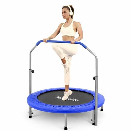 SereneLife Foldable Trampoline Review: Cheap, Cheerful, Weight-Limited
