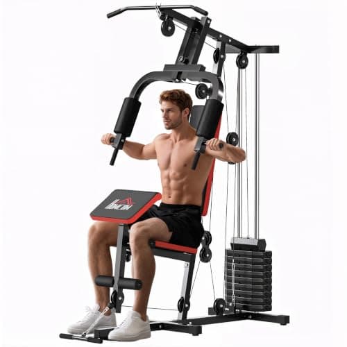 HOMCOM 65kg Multi Gym Review: The Cheapest Stack Machine Worth Considering