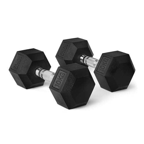Best Hex Dumbbells UK 2026: Rubber Sets, Pairs and Heavy Singles