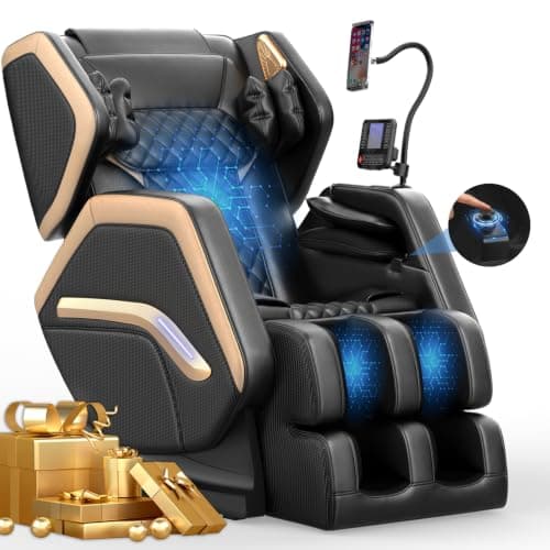 NAGLIFOR Massage Chair Review: 14 Fixed Rollers and 165 Degree Recline