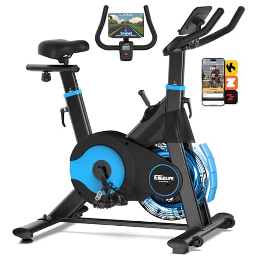 ERGOLIFE Air Bike Review: Fan Plus Magnetic Resistance and Zwift