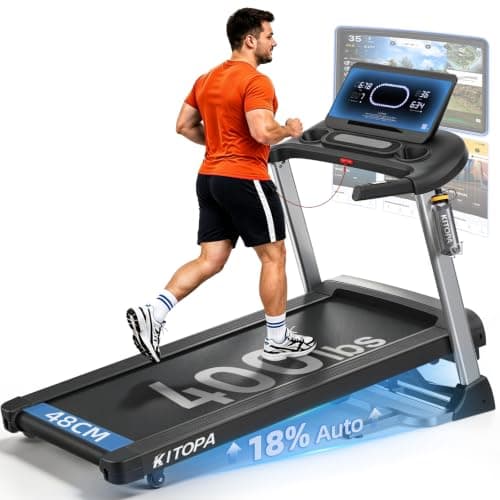 KITOPA Treadmill Review: 18% Auto Incline and 20km/h for £470