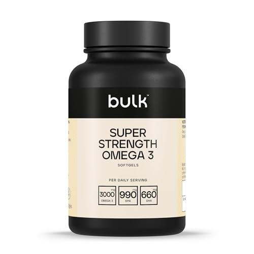Bulk Super Strength Omega 3 Softgels: