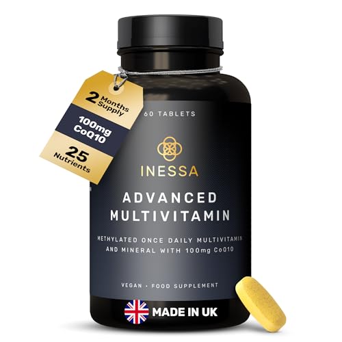 Inessa Advanced Multivitamin, Methylated, 60 Tablets: