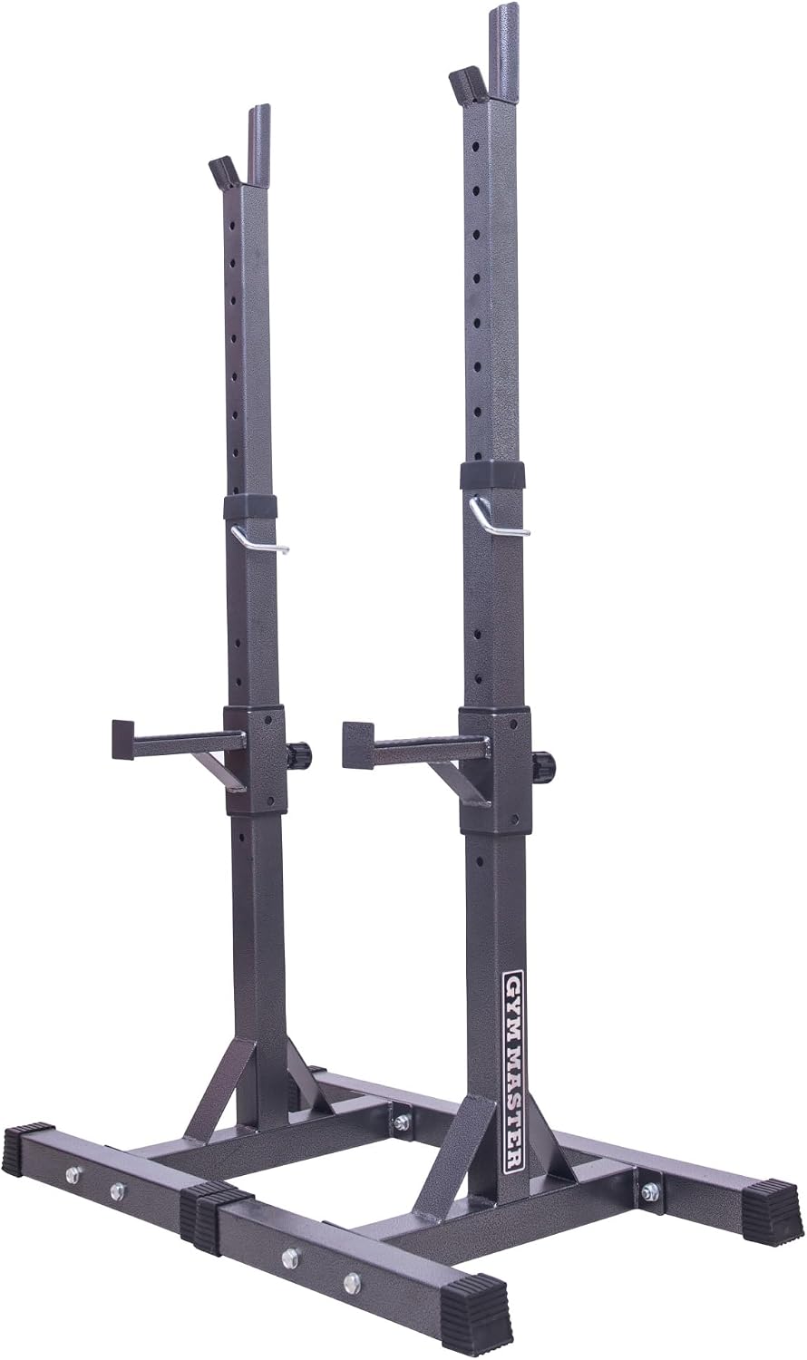 GYM MASTER Adjustable Squat Stands with Spotters: