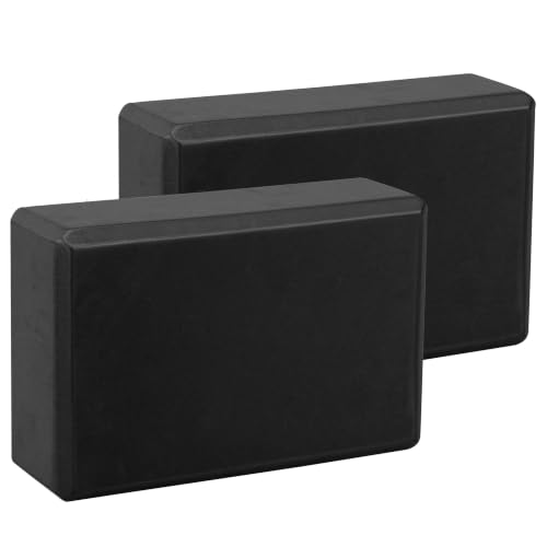Exerz Yoga Blocks 2 Pack EVA Foam: