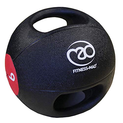 Fitness Mad Double Grip Medicine Ball: