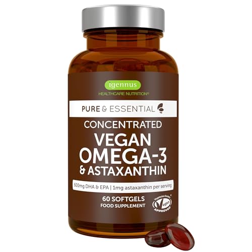 Igennus Vegan Omega 3 Algae Oil:
