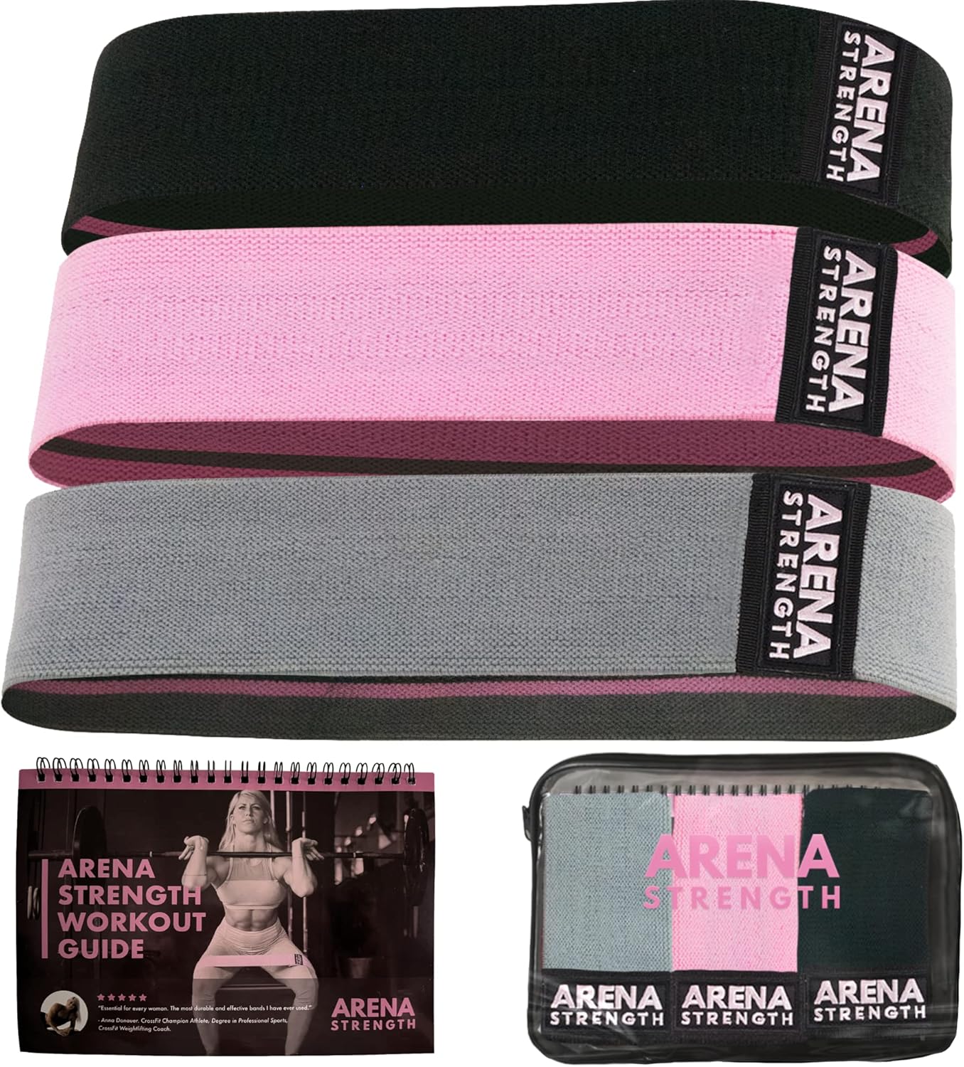 Arena Strength Fabric Booty Bands: