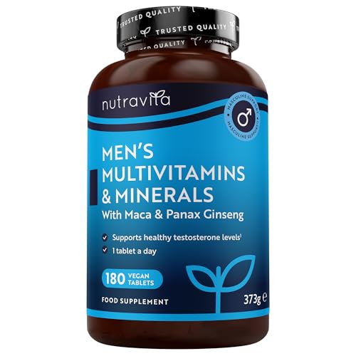 Nutravita Men's Multivitamins and Minerals, 180 Tablets:
