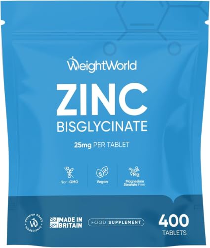 WeightWorld Zinc Bisglycinate 25mg: