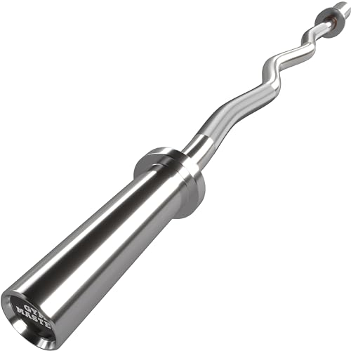 GYM MASTER EZ Curl Bar Olympic: