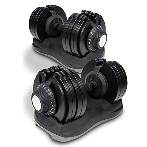 Nomad Fitness 32.5kg Adjustable Dumbbell Pair: