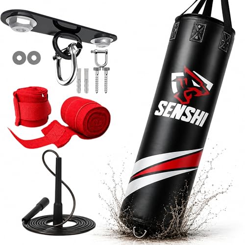 SENSHI Heavy Filled Punch Bag Set