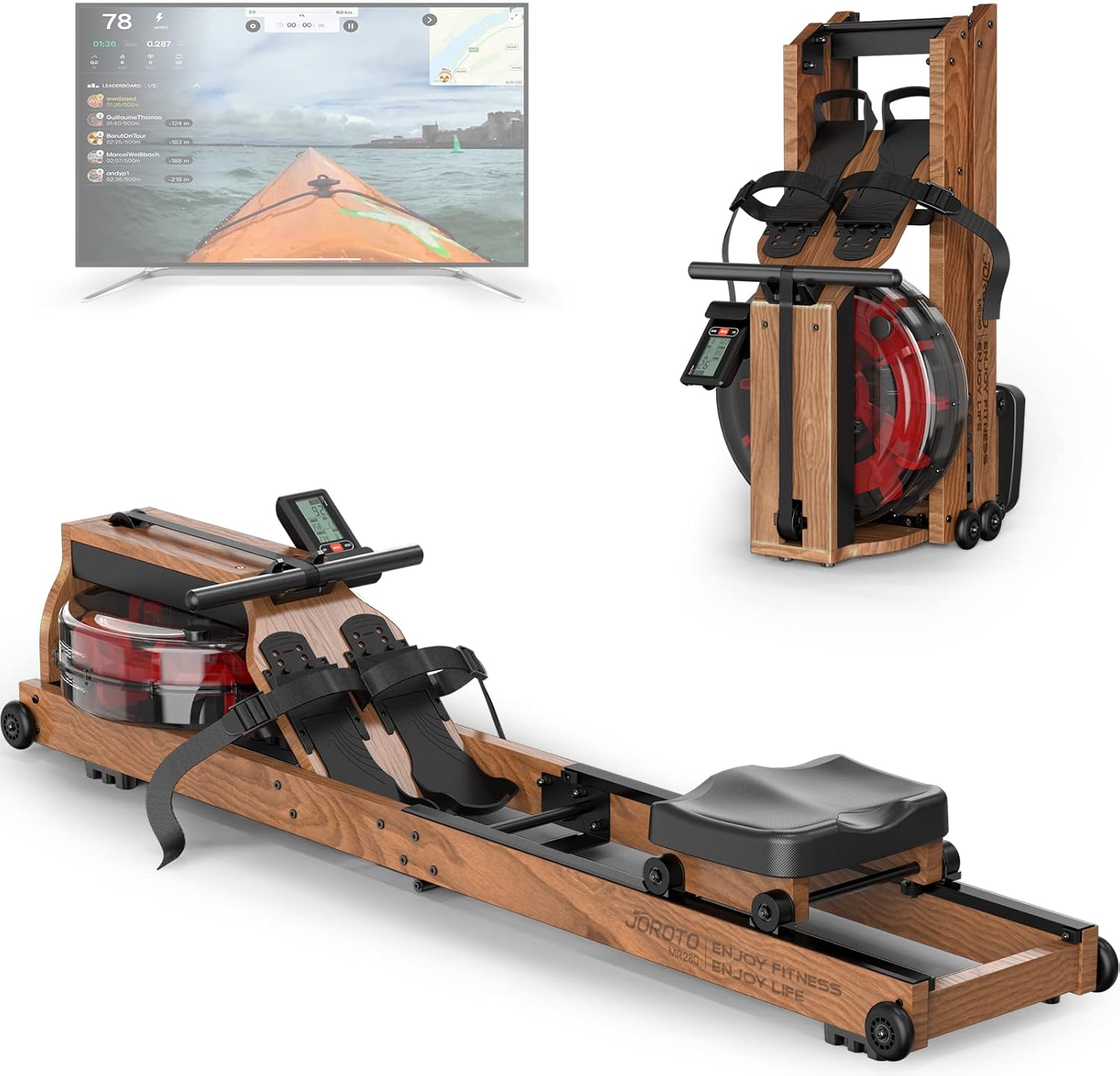 JOROTO MR280 Water Rowing Machine: