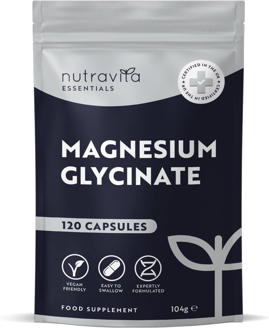 Nutravita Magnesium Glycinate 1000mg: