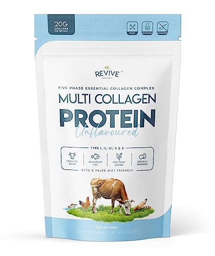 Revive Naturals Multi Collagen Protein Powder: