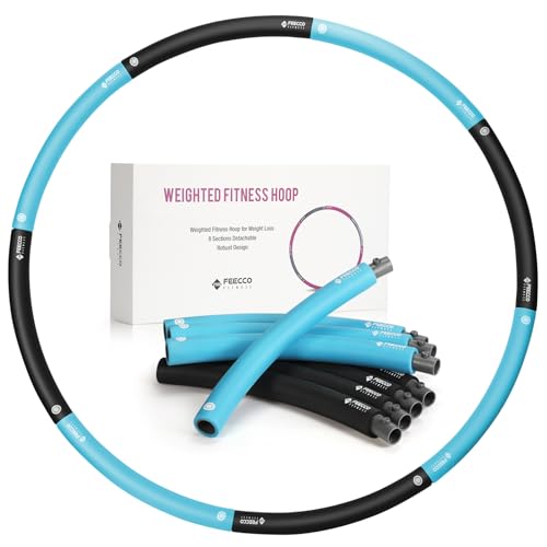 FEECCO Fitness Weighted Hoop: