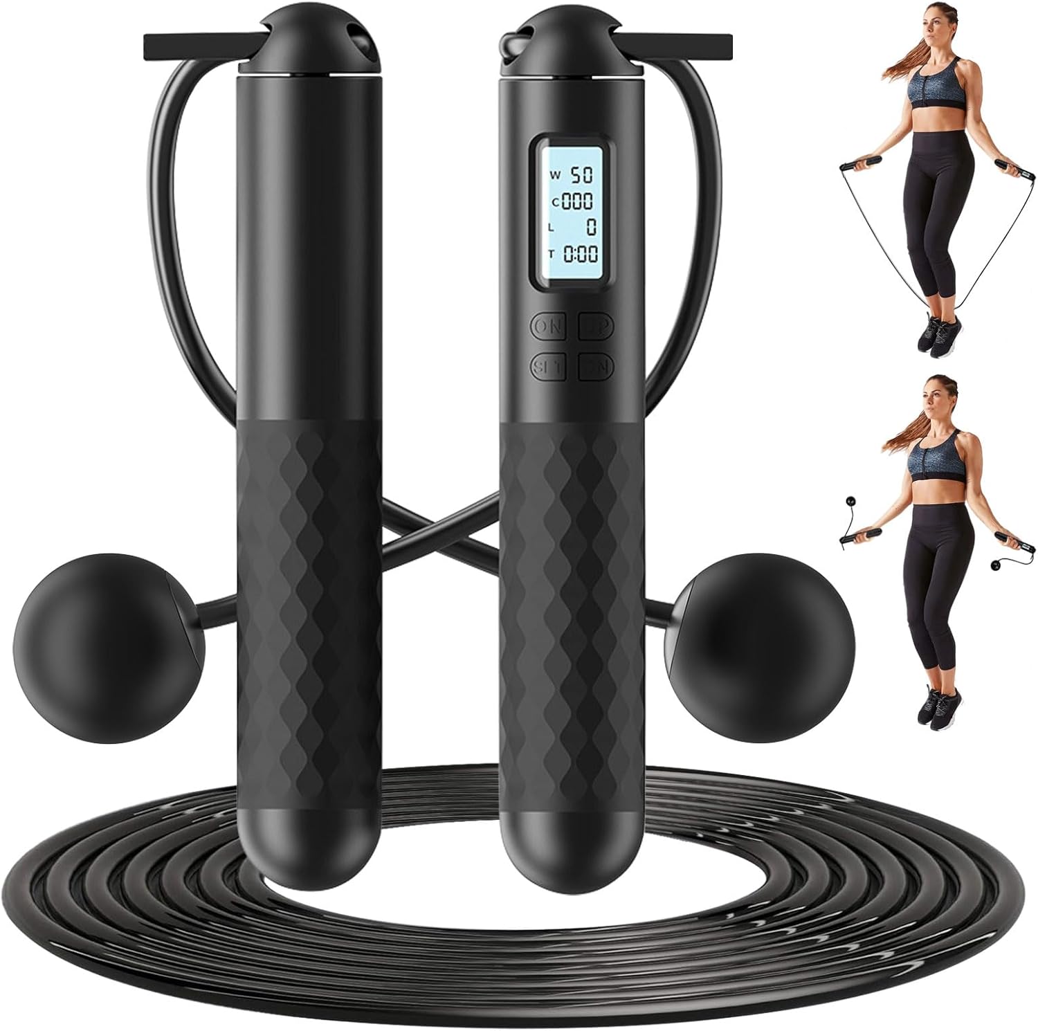 Cordless Ropeless Skipping Rope: