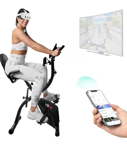 VRAi Fitness SmartXBike Pro folding exercise bike
