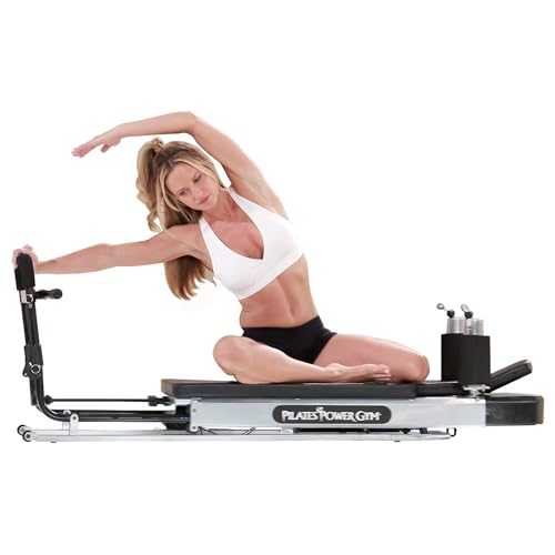 Pilates Power Gym Foldable Home Reformer: