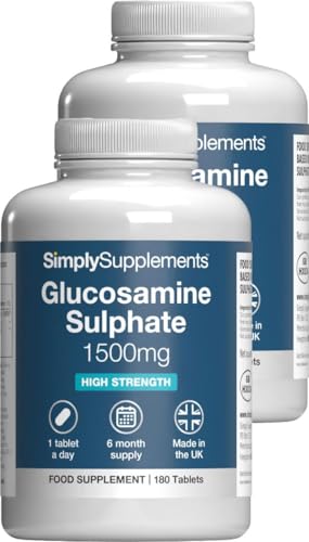 Simply Supplements Glucosamine Sulphate 2KCl 1500mg: