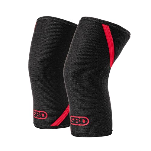 SBD 7mm Powerlifting Knee Sleeves: