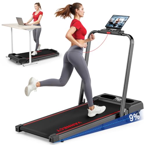VANNECT 6-in-1 Folding Treadmill: